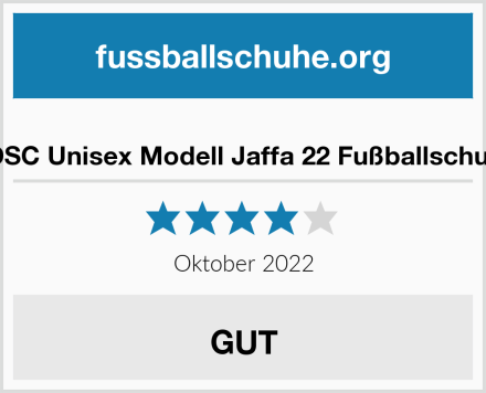  DSC Unisex Modell Jaffa 22 Fußballschuh Test