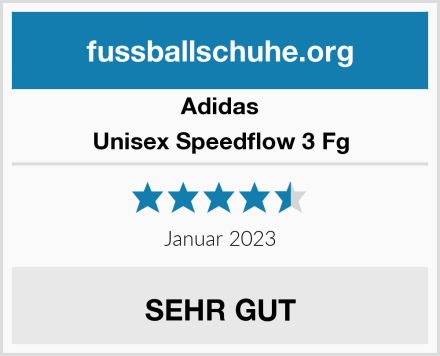 Adidas Unisex Speedflow 3 Fg Test