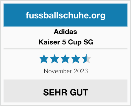 Adidas Kaiser 5 Cup SG Test